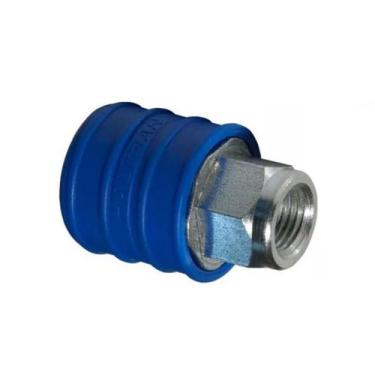 Imagem de Engate Rápido De Ar Pneumatico Plastico Compressor 1/4 Npt Rosca Fêmea