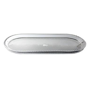 Imagem de PRATO BOLEIRA HOME&CO OVAL VIDRO 3x34x16cm TRANSPARENTE, Material: Vid