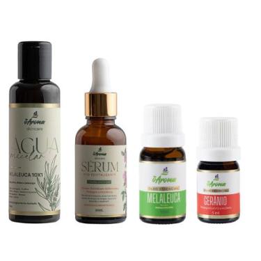 Imagem de Skincare Para Pele Oleosa Auxilia na Acne Espinhas e Cravos - oAroma