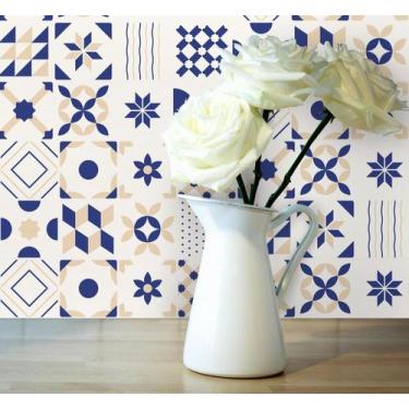 Imagem de Adesivo de Azulejo Francesco 20x20 para Cozinha - 24und. - Quartinhos