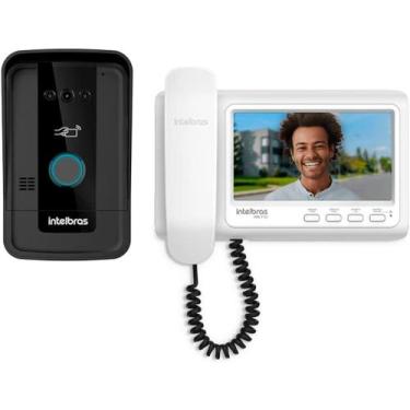 Imagem de Videoporteiro c/ Monofone IVR 7 ID Preto Intelbras - Intelbras 