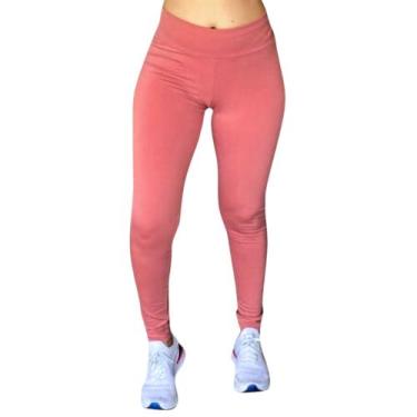 Imagem de Legging Cintura Alta Esportiva - JinkingStore, Rosê, M