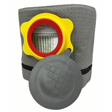 Imagem de Macam Saco de pó reutilizável compatível com aspiradores Dewalt e Vacmaster Shop - Capacidade de 4 a 16 galões, 1 pacote de saco de vácuo, saco de filtro, fácil esvaziamento (4 galões)
