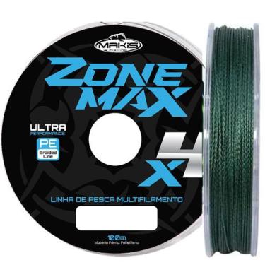 Imagem de Linha Multifilamento Zone Max 4x Oliva Makis Fishing Escolha o Milímet