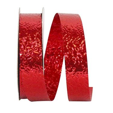 Imagem de Reliant Ribbon Fita de gelo rachado, 1,5 cm x 25 jardas, vermelho
