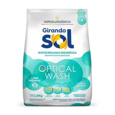 Imagem de Lava Roupas Em Pó Hipoalergênico Girando Sol 1,6Kg, Sabão Em Pó Lava R