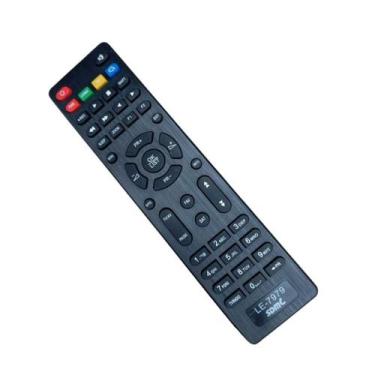 Imagem de Controle remoto le 7979 compatível com conversor SDMC - Lelong