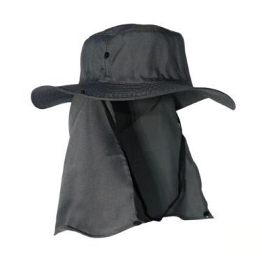 Imagem de Chapéu Australiano Pescador Boné de praia Pesca Proteção Solar Pescoço