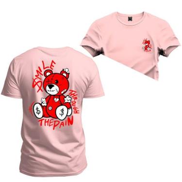 Imagem de Camiseta Plus Size Algodão 30.1 Premium Estampada The Pain Frente Cost