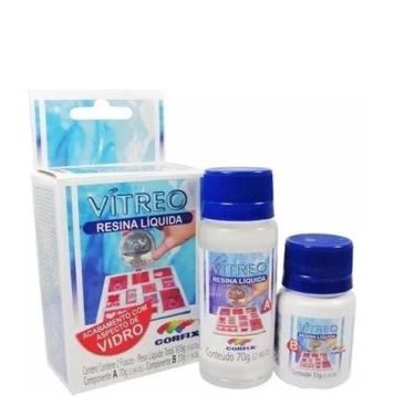 Imagem de Resina Liquida Vitreo 1 Frasco com 70 Gr Corfix