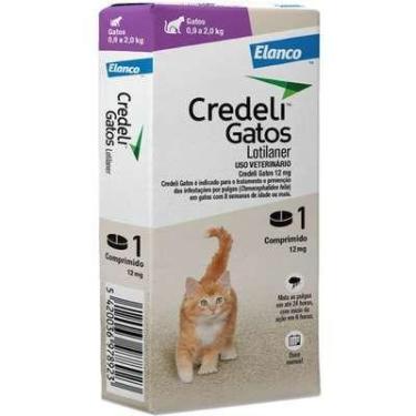 Imagem de Antipulgas credeli gatos elanco 12 mg