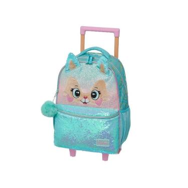 Imagem de Mochila de Rodinhas Pacific Com Alças Pack Me Sweet Verde