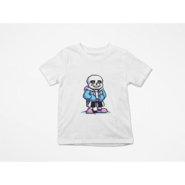 Imagem de Camiseta Adulto Infantil Undertale Sans malha poliéster - Pammy studio