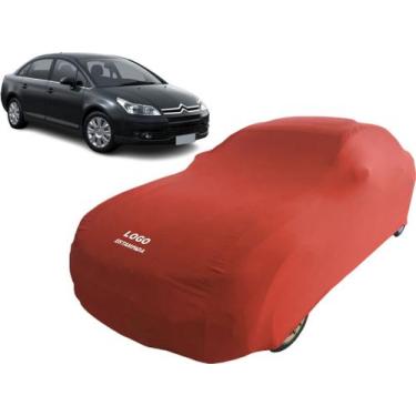 Imagem de Capa Para Carro Citroen C4 Pallas Sedan Anti Risco - Mz, Vermelha