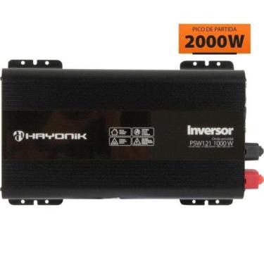 Imagem de Inversor De Onda Senoidal 1000w 12vdc-220v Psw121 Hayonik