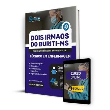 Imagem de Apostila Prefeitura de Dois Irmãos do Buriti - MS 2024 - Técnico em En