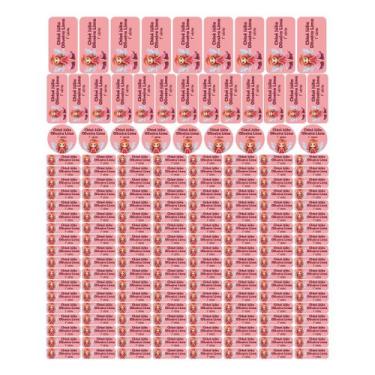 Imagem de 175 Etiquetas Escolares Personalizado Vinil Princesa - Tectoner, PRINC