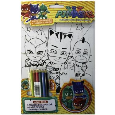 Imagem de Pj masks: diversão com quebra-cabeça - On Line Editora, 3