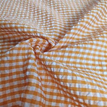 Imagem de Tecido xadrez camisas saias roupas verão atacado pano por metro vestuário costura DIY algodão poliéster material para costura (15,1,5 metros)