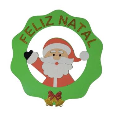 Imagem de Painel Eva Decorativo Guirlanda Grande 55 Centímetros - Decoração Natal - Unidade