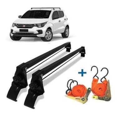 Imagem de Rack Teto Bagageiro + 2 Cintas Mobi 4 Portas Ano 16/22 - Vhip