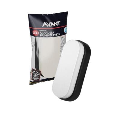 Imagem de Arandela Tartaruga Led Hummer Preto IP65 20w 3000K Biv-Avant