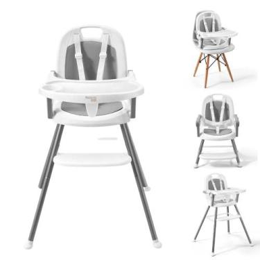 Imagem de Cadeirão Cadeira Cadeirinha Alimentação Papinha Bebê Alta Mesa Refeiçã