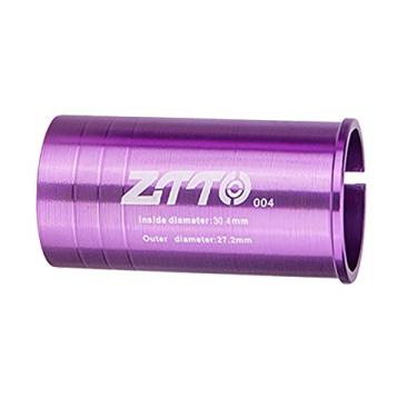 Imagem de Deevoka Encaixe de para converter o tubo do Adaptador de conversão para mountain bike Road bike acessórios, 30,4 a 27,2 mm