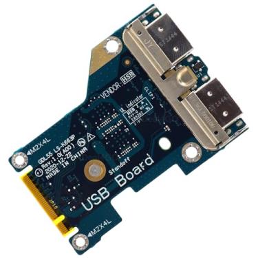 Imagem de Deal4GO Placa auxiliar IO de porta USB 3.2 TR4T5 0TR4T5 LS-K663P Substituição para Dell G15 5510 5511 5515 com RTX 3060