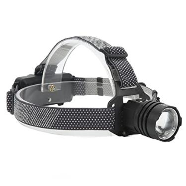 Imagem de LED Faróis Xhp50 Lâmpada Tipo C Zoom Telescópico Recarregável Farol Brilhante para Acampamento Ao Ar Livre que Executa o Farol Pode Ser LED HeadlampCamping Headlampled Faróis de Farol