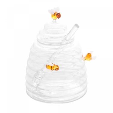 Imagem de Meleira de Vidro com Pegador Lovely Bee 10cm x 13,5 - Lyor