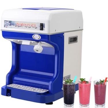 Imagem de Máquina de gelo raspado automática, máquina de smoothie potente, máquina de gelo raspado elétrica de 300 W, máquina de raspadinha elétrica de 265 lbs/h com caixa de gelo de 2 L para festas