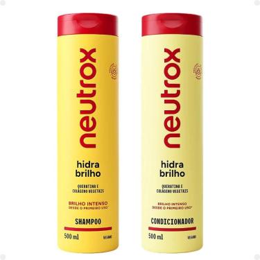 Imagem de Kit Neutrox Hidra Brilho: Shampoo e Condicionador 500ml