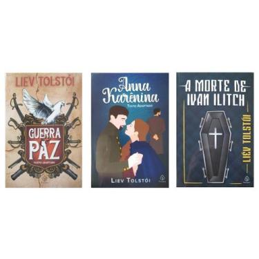 Imagem de Combo 3 Livros Liev Tolstói Guerra e Paz + Anna Karênina + 1 - Ciranda