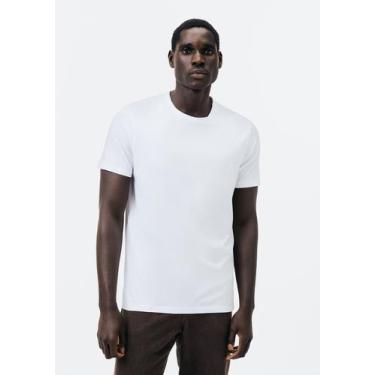 Imagem de Camiseta Hering Manga Curta Soft Touch Masculina, XXG, Branco