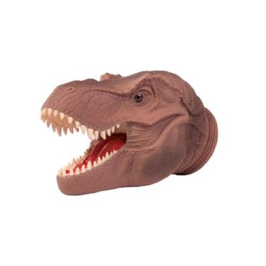 Imagem de Brinquedos Educativos Brinquedos Cotiplas Brinquedo Dino World Marrom,