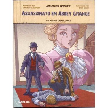 Imagem de Assasinato em Abbey Grange - Sherlock Holmes