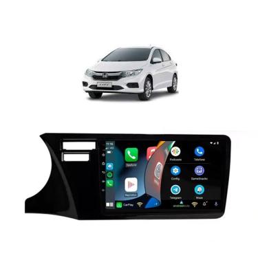 Imagem de Kit Multimídia City DX LX 2015 / 2020 9 Pol Android Carplay Gps 2/32GB - 915BR ROADSTAR