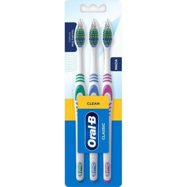 Imagem de Escova Dental Oral-B Classic - 3 Unidades