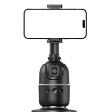 Imagem de Gimbal 360° com Reconhecimento Facial para iPhone – Suporte Inteligente de Celular com Rotação Automática
