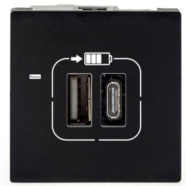 Imagem de Pial Plus+ Módulo USB Duplo Tipo A+ Tipo C 3a 615095PT