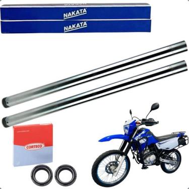 Imagem de Par Tubo Bengala Cilindro Interno Original Nakata Yamaha XTZ 250 Lande