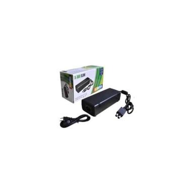 Imagem de Fonte compativel com X-360 Slim Video Game Bivolt 110v 220v 2 Pinos