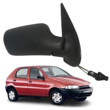 Imagem de Retrovisor Espelho Palio Siena 1996 97 98 99 00 4 Portas Com Controle 