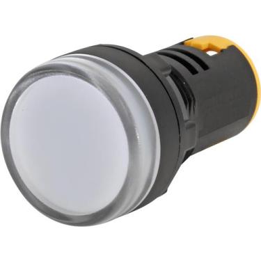 Imagem de Sinaleiro Led 22Mm Branco 250Vca L20-Ar2-Wp Metaltex