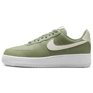 Imagem de Nike Tênis feminino Air Force 1 '07 (HF5062-386, verde-óleo/branco/marrom médio/vidro marinho), Verde óleo/branco/marrom médio/vidro marinho, 35 BR