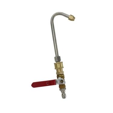 Imagem de Ioensy Acessório de mangueira para lavadora de alta pressão, haste curva, alto desempenho, eficiente, fácil de instalar, conexão rápida, adaptador de,