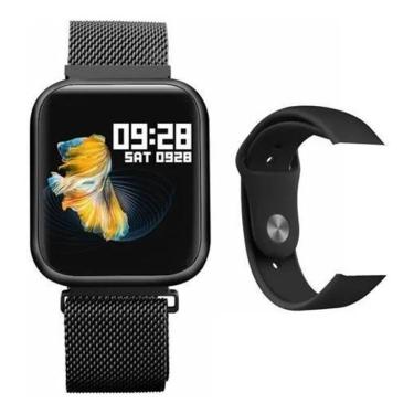 Imagem de Relógio Smart Watch Oled Pro/ P70 Com Duas Pulseiras-Preto