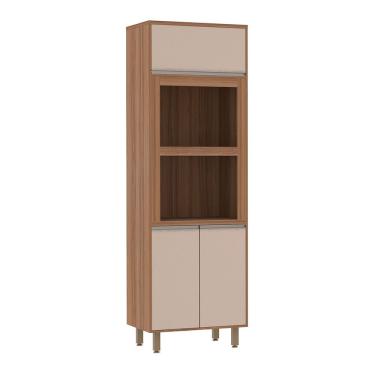 Imagem de Paneleiro 70cm Duplo Nicho 2pt 1 Porta Basculante 1 Prat