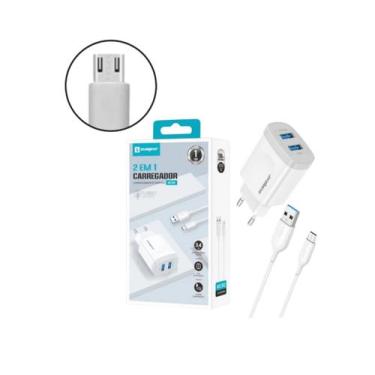 Imagem de Carregador Cabo Celular Smartphone Tipo Micro Usb V8 - Sumerx